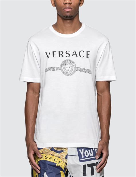 versace white t shirt|versace t shirt price.